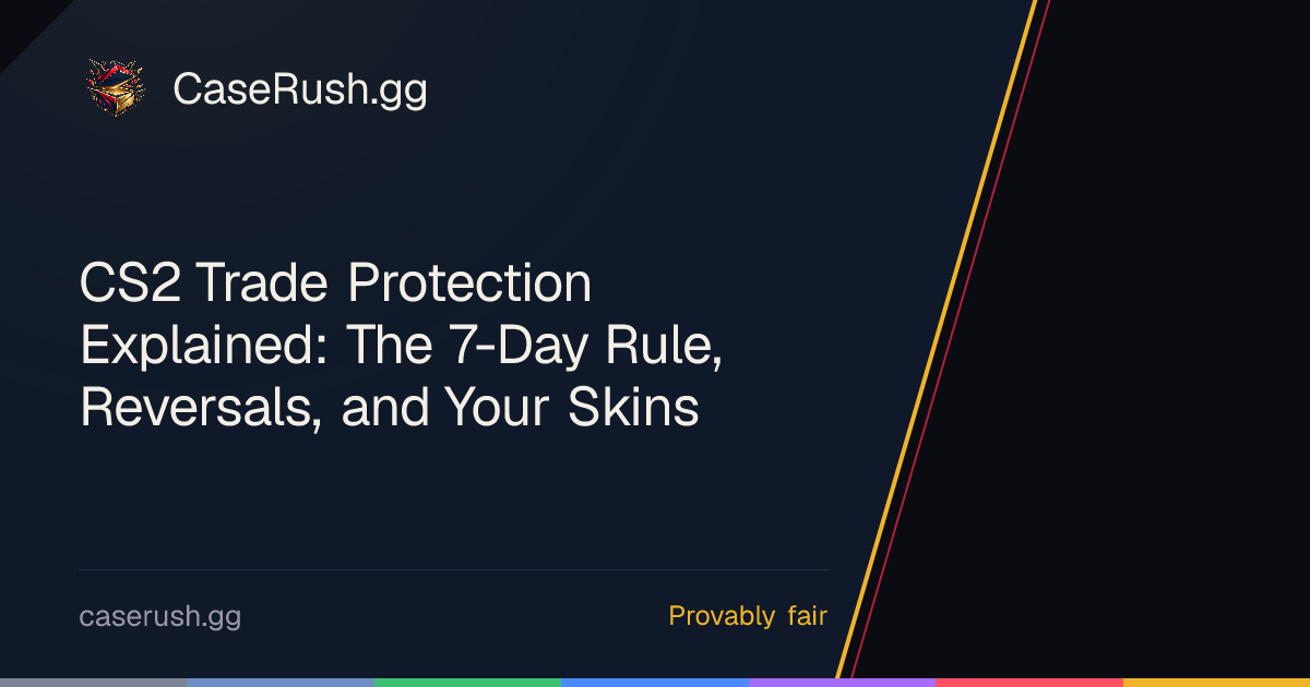 CS2 Trade Protection Explained: The 7-Day Rule, Reversals, and Your ...